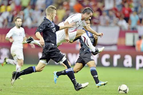 Ilijoski (C in white jersey) is likely to be disciplined for allegedly swearing at the Rapid manager; photo: prosport.ro